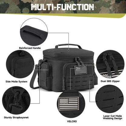 Outdoor Thermal Cooler Bag Insulated Lunch Box For Men - Smarsty