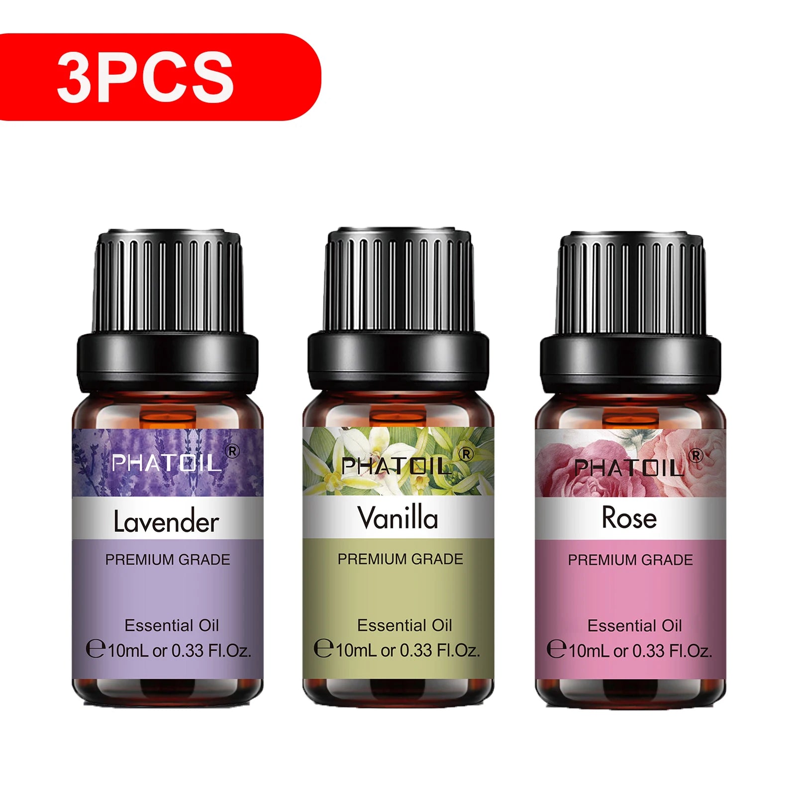 PHATOIL Natural Essential Oil 10ml for Relaxation and Aromatherapy - Smarsty