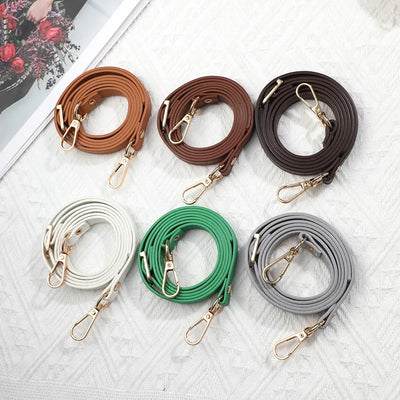 120cm Long Adjustable PU Leather Bag Strap  Women Shoulder Bag Strap Replacement  Bag Strap For Crossbody Bags Accessories Hot - Smarsty
