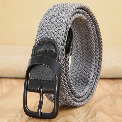 Elastic Stretch Canvas Belt for Men and Women Comfortable Fit - Smarsty