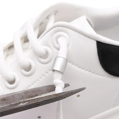 1Pair Elastic Lazy Shoelaces No Tie Shoe Laces Sneakers Flats Shoelaces for Kids Adult Quick Shoelace Fit All Shoes - Smarsty