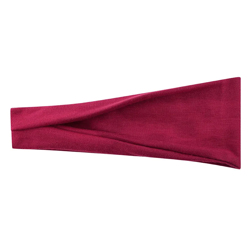 Women Cotton Turban Headband Elastic No Slip Comfort - Smarsty