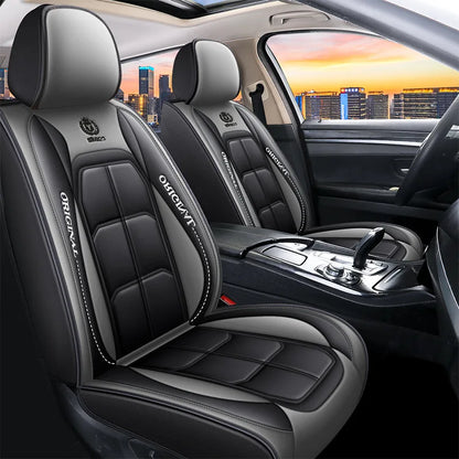Full Leather Car Seat Cover All Season Universal Pad - Smarsty