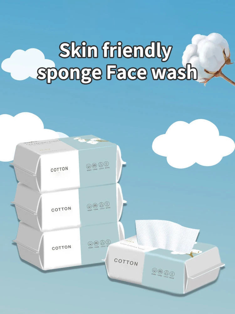 100PCS Thickened Cotton Disposable Makeup Removal Towels - Smarsty