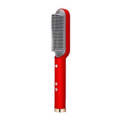 Electric Hair Straightener Brush Fast Heating Ceramic Design - Smarsty
