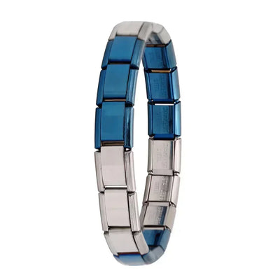 Hapiship Women's Italian Stainless Steel Charm Bracelet - Smarsty