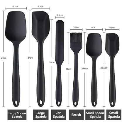 Silicone Spatula Set for Baking Non Stick Heat Resistant - Smarsty