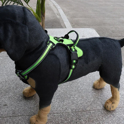 Adjustable Reflective Dog Harness for Comfort and Safety - Smarsty