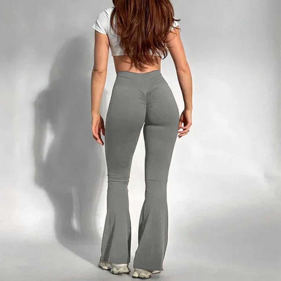 High Waist Workout Yoga Leggings Fitness Butt Lifting Scrunch Butt Sports Gym Pants Women - Smarsty