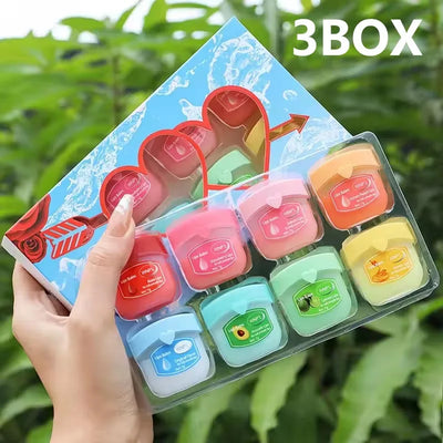 Moisturizing Fruit Lip Balm Set for Soft Lips - Smarsty