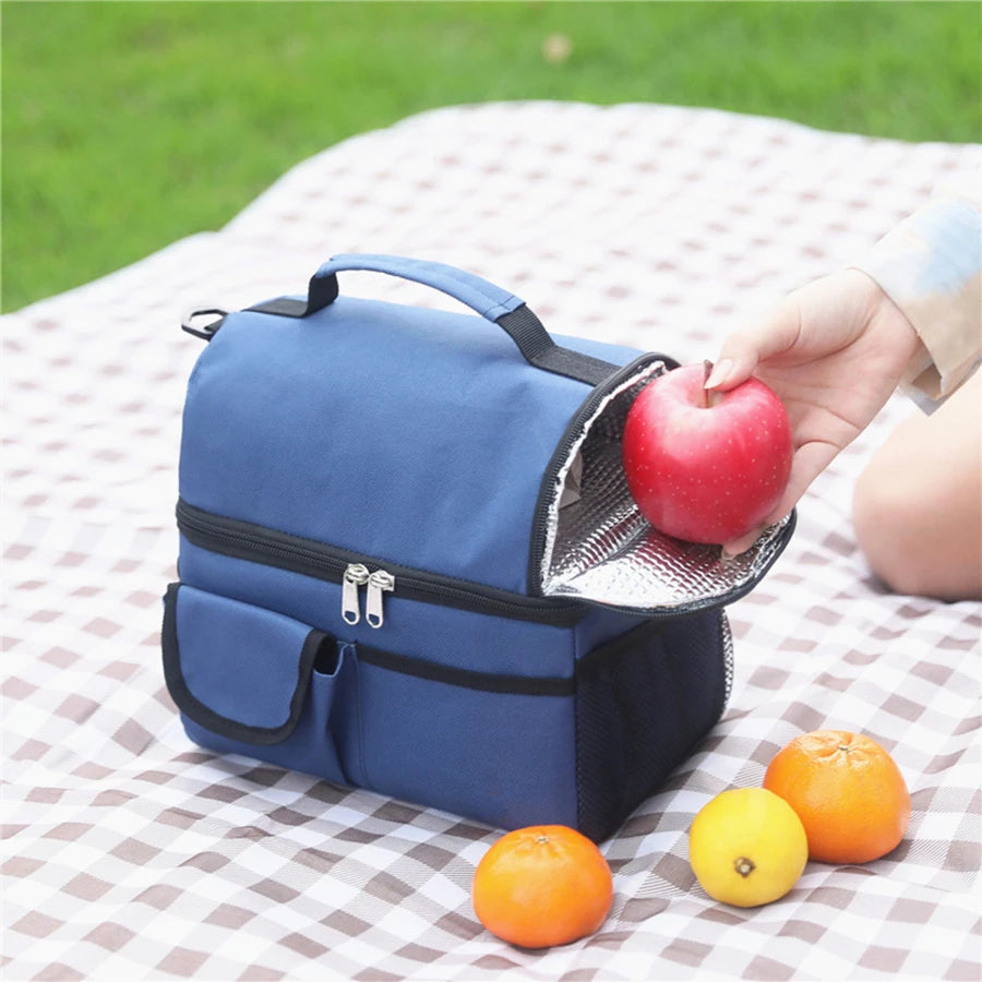 Portable Thermal Lunch Bag Insulated Cooler For Office - Smarsty