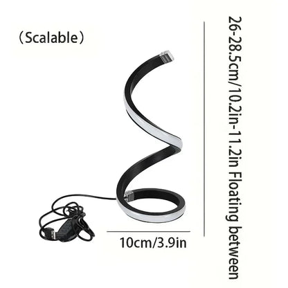 Creative LED Desk Reading Lamp with Dimmable Feature - Smarsty