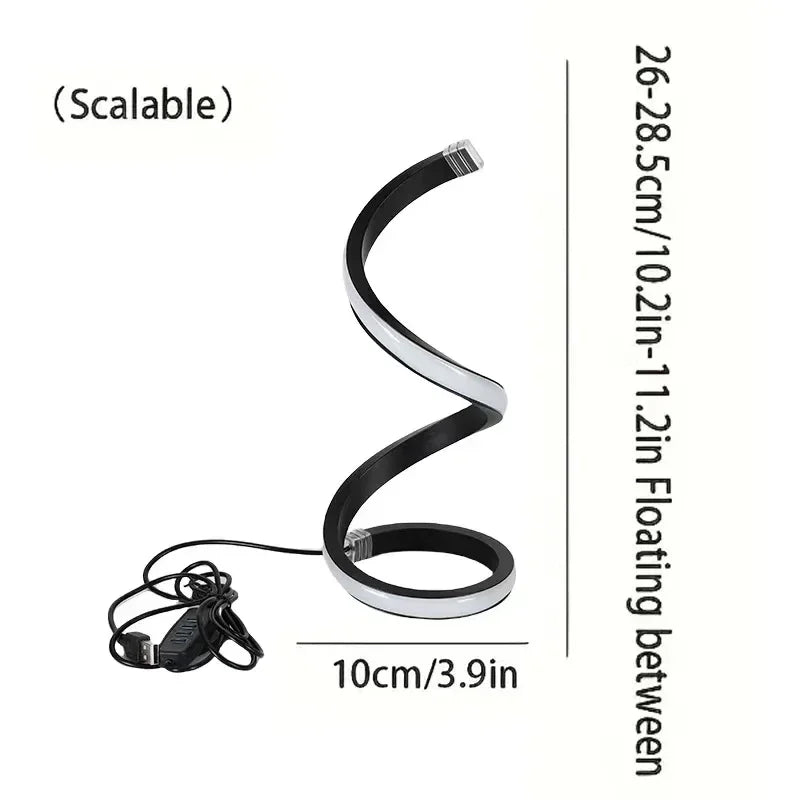 Creative LED Desk Reading Lamp with Dimmable Feature - Smarsty