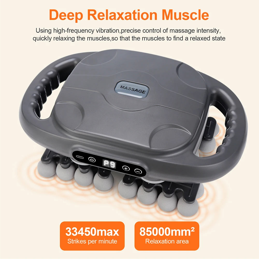 High-Frequency Vibration Body Massage Gun for Muscle Relief - Smarsty