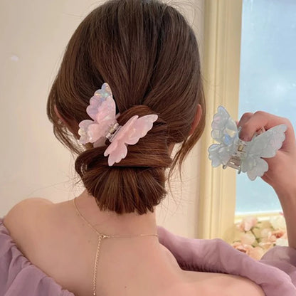 Fairy Butterfly Hair Claw Clip for Stylish Updos - Smarsty