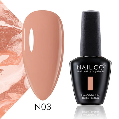 NAILCO 15ml Gel Top Coat and Base Coat for Long-Lasting Shine - Smarsty