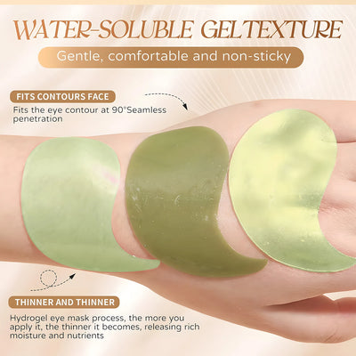 Seaweed Hyaluronic Acid Eye Masks for Dark Circles - Smarsty