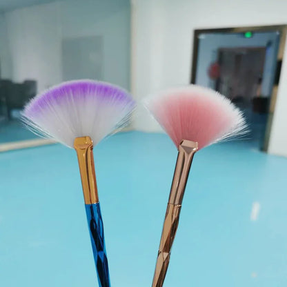 5 Piece Soft Makeup Brush Set with Wooden Handles - Smarsty