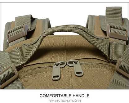 40L Tactical Backpack for Men Camping Hiking Backpacks Reflective Outdoor Travel Bags Survival Molle Climbing Rucksack Bag - Smarsty