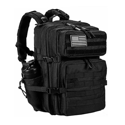 LHI 45L/35L/25L Tactical Backpack for Men and Women Waterproof Athlete Gym Outdoor Bag Travel Hiking Rucksack with Bottle Holder - Smarsty