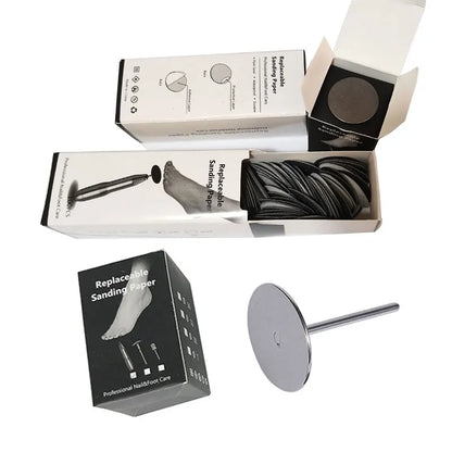 Replaceable Sandpaper Pedicure Discs for Smooth Feet - Smarsty