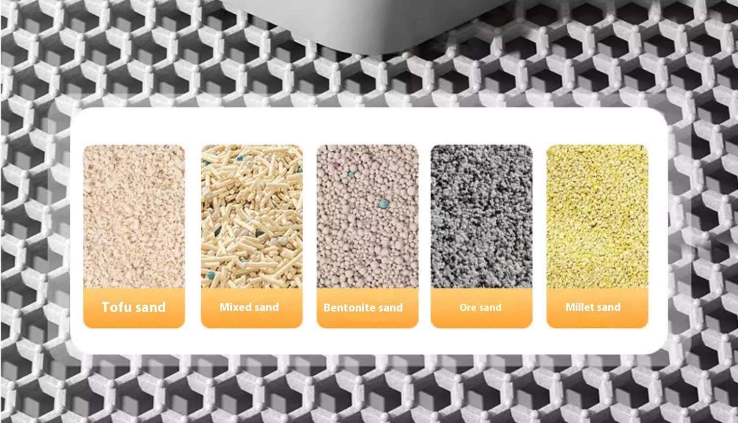 Extra Large Cat Litter Mat Heavy Duty Waterproof 2 Layer Non Slip Washable Pet Floor Protector Litter Box Sand Stopper - Smarsty