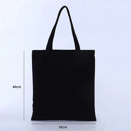 Large Capacity Canvas Tote Bag Reusable Eco Shopping Bag - Smarsty