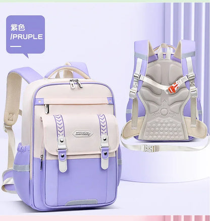 Waterproof Kids School Backpack With Orthopedic Support - Smarsty