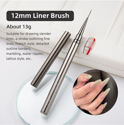 Professional Nail Art Liner Brushes for Precision Designs - Smarsty