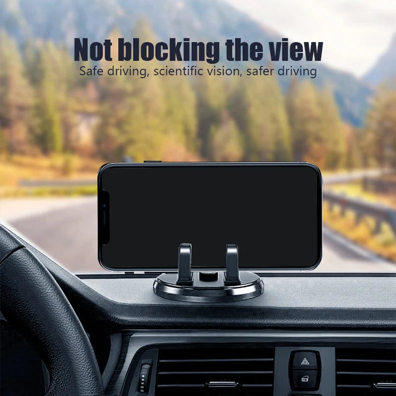 360 Degree Rotating Car Phone Holder With Anti Slip Pad - Smarsty