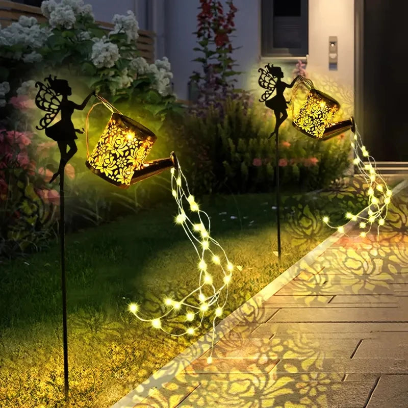 Solar Watering Can Lights for Stunning Garden Illumination - Smarsty