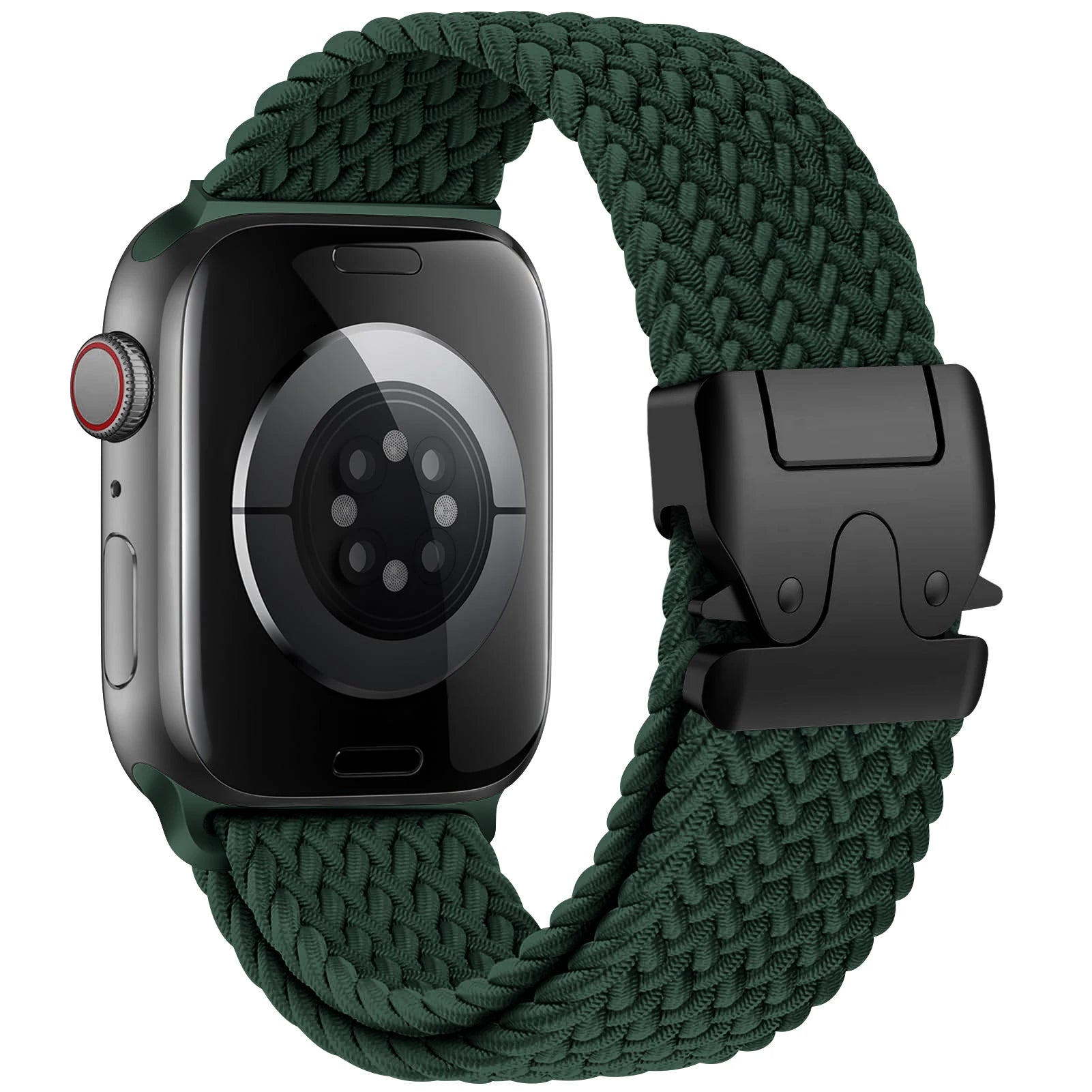 Parachute Straps for Apple watch 10 Band 46mm 42mm 45mm Ultra 49mm 44mm 41mm Braided bracelet correa iWatch Series 9 8 SE 5 6 7 - Smarsty