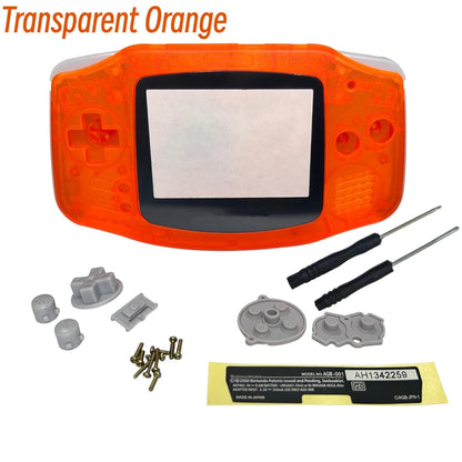 GBA Console Replacement Shell Case With Screen Lens - Smarsty