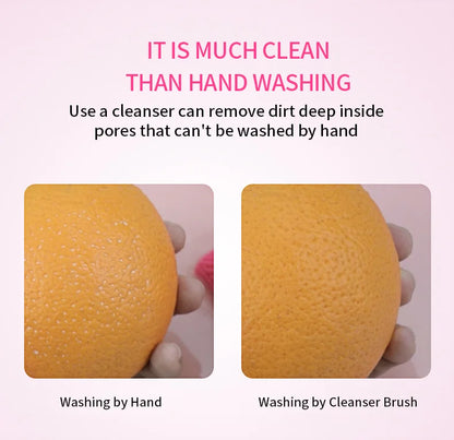 Electric 5 In 1 Facial Brush With Pore Cleaner - Smarsty