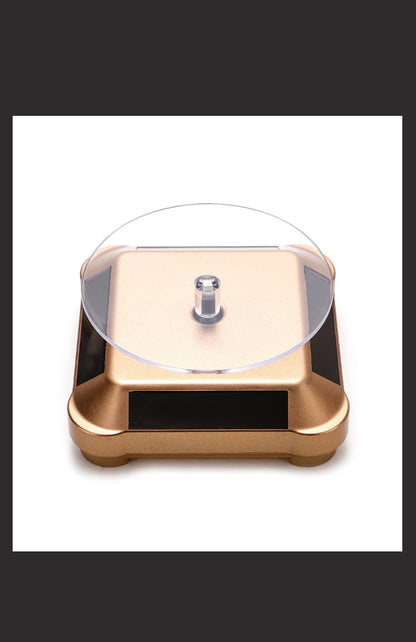 Solar Showcase 360 Rotating Jewelry Organizer Display - Smarsty