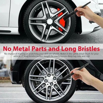 Soft Car Detailing Brush For Interior And Wheel Cleaning - Smarsty