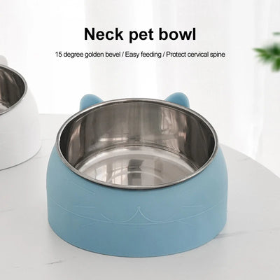 Stainless Steel Cat Feeding Bowl for Durable Use - Smarsty