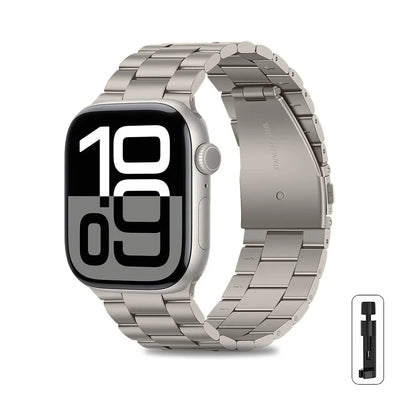 Stainless Steel Strap for Apple Watch Ultra 3/2 Band 46mm 49mm 40mm 44mm 42mm 41mm 45mm Bracelet IWatch Series 11 10 9 8 7 SE 6 - Smarsty