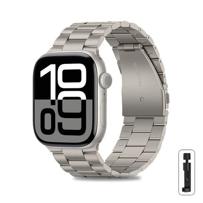 Stainless Steel Strap for Apple Watch Ultra 3/2 Band 46mm 49mm 40mm 44mm 42mm 41mm 45mm Bracelet IWatch Series 11 10 9 8 7 SE 6 - Smarsty