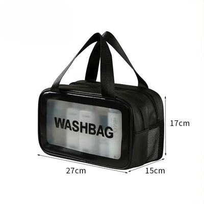 Wet-dry separation makeup bag portable toiletry bag travel essentials large capacity storage bag fitness swimming essentials - Smarsty