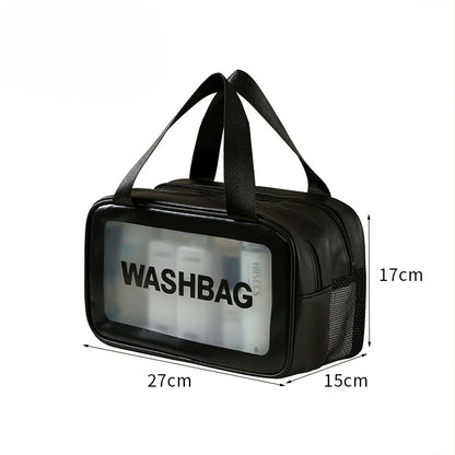 Wet-dry separation makeup bag portable toiletry bag travel essentials large capacity storage bag fitness swimming essentials - Smarsty