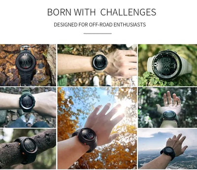 SMAEL Waterproof Digital Sports Watch with Big Dial - Smarsty