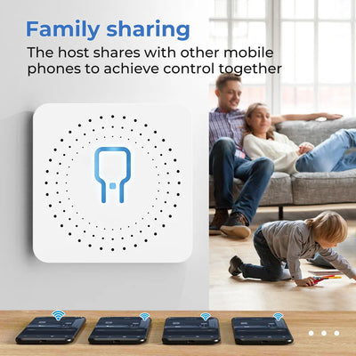 Tuya Zigbee WiFi Mini Smart Switch With Power Monitoring - Smarsty