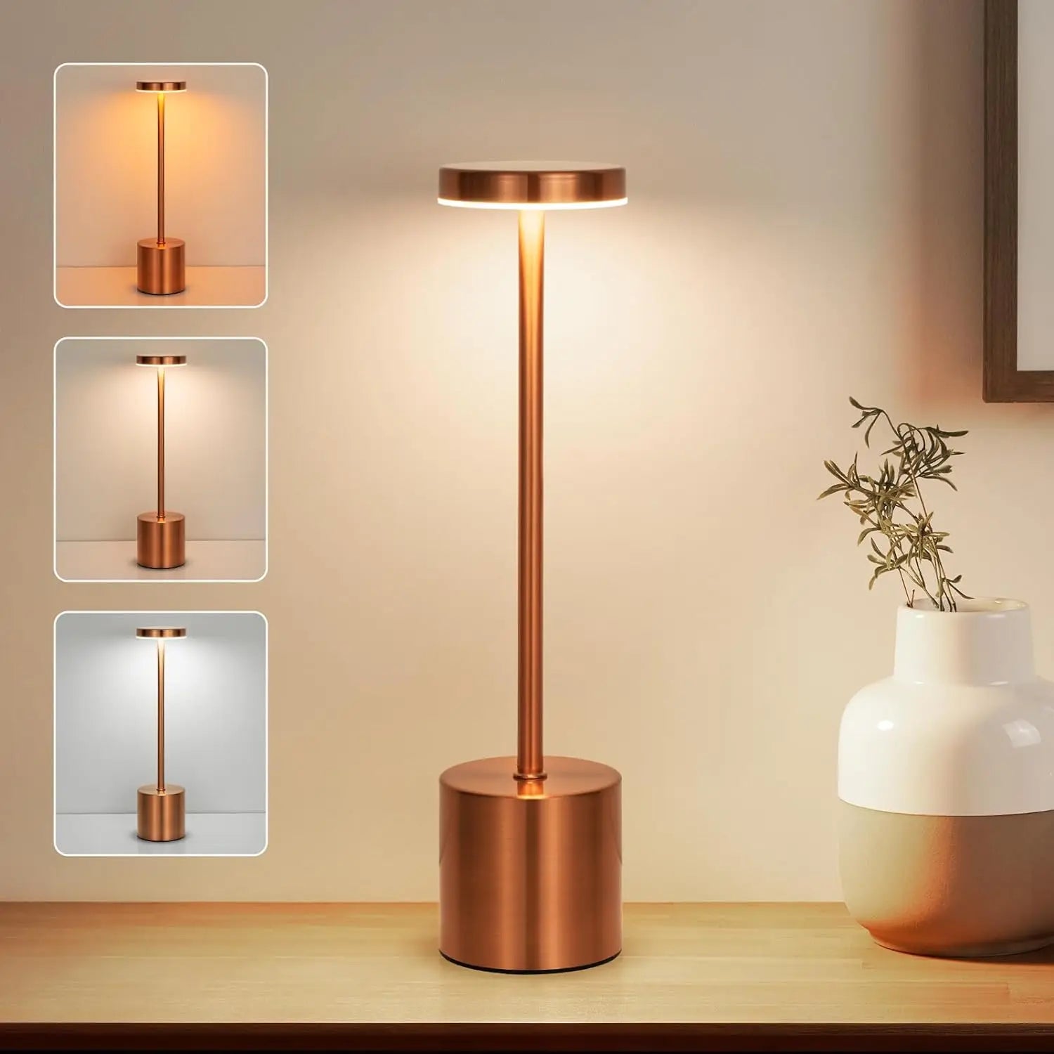 Touch Sensor LED Table Lamp for Stylish Home Decor - Smarsty