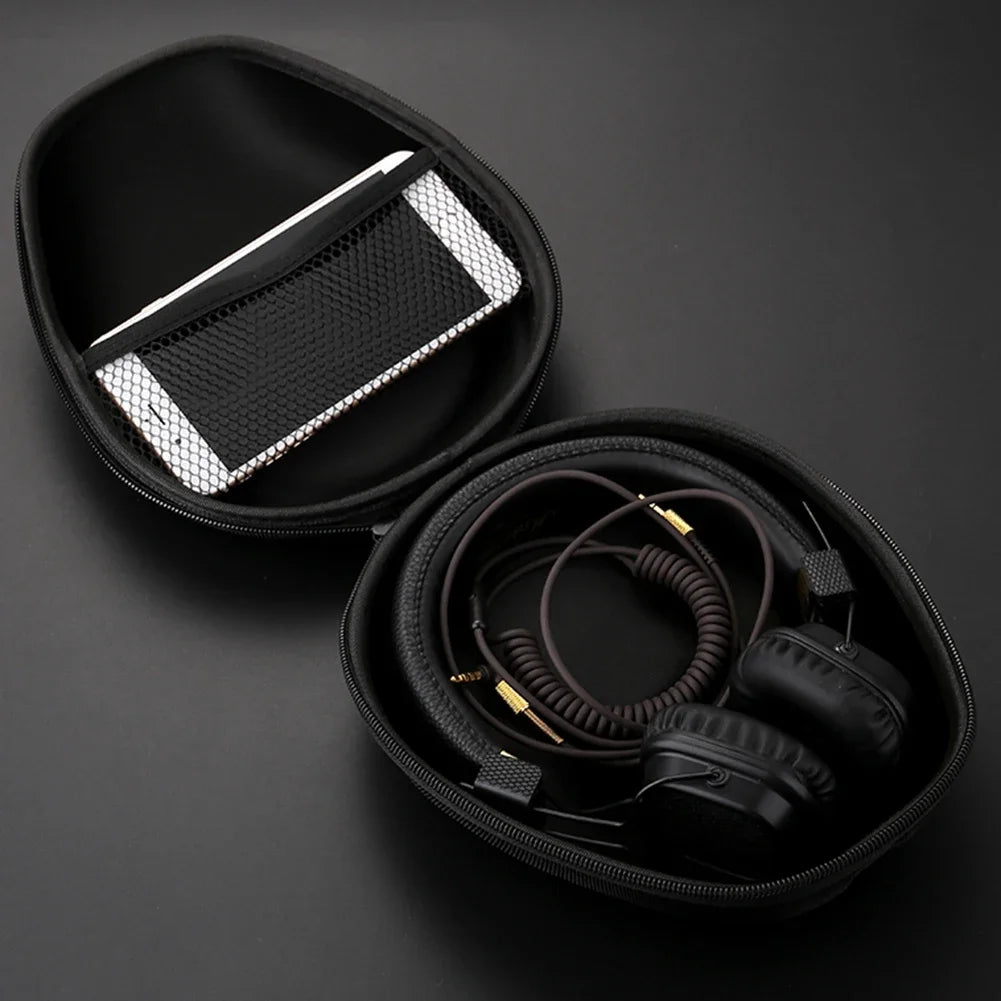Hard EVA Headphone Carrying Case with Hook - Smarsty