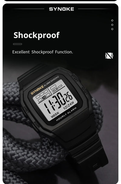 SYNOKE Luminous Waterproof Sports Watch for Boys - Smarsty