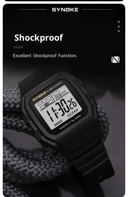 SYNOKE Waterproof Digital Sports Watch for Boys - Smarsty