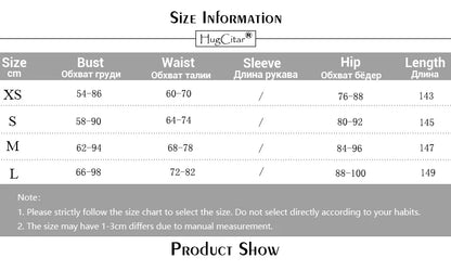 Hugcitar One Shoulder Backless Adjustable Scarf Loop Ruched Sexy Maxi Dress Women Elegant Y2K Streetwear Festival Outfit - Smarsty