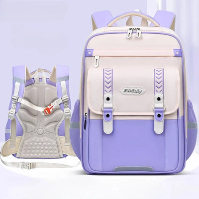 Waterproof Kids School Backpack With Orthopedic Support - Smarsty