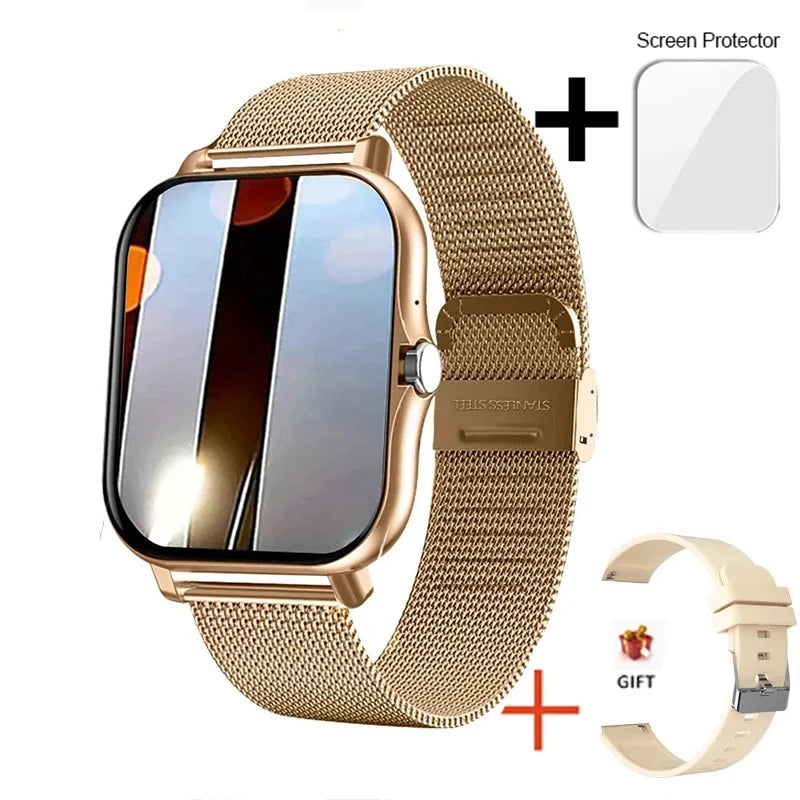 Bluetooth Smart Watch with Touch Call and Fitness Tracker - Smarsty